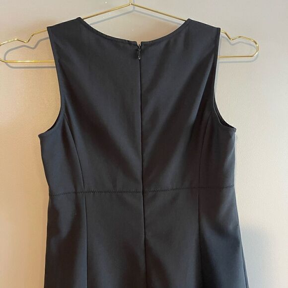 Theory Black Sleeveless Sheath Dress | SZ 0 - Picture 11 of 14
